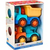 image:imageBattat Tough Truckies Construction Set Mini Toy Trucks with Drivers